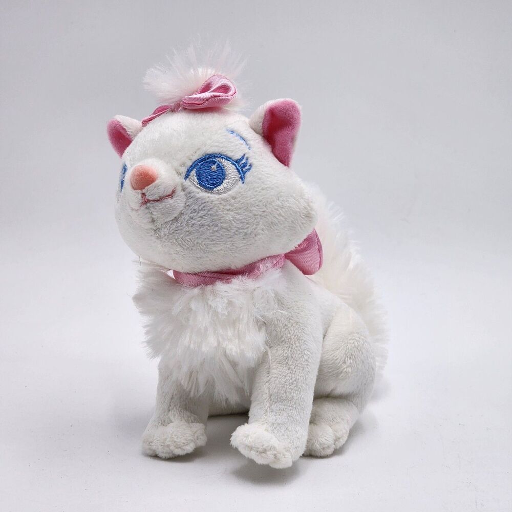 Disney Store Aristocats Marie Cat 6" Small Stuffed Animal Plush
